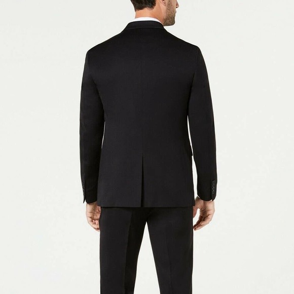 Dockers Men's Classic-Fit Black Suit Blazer Jacket - Picture 2 of 12